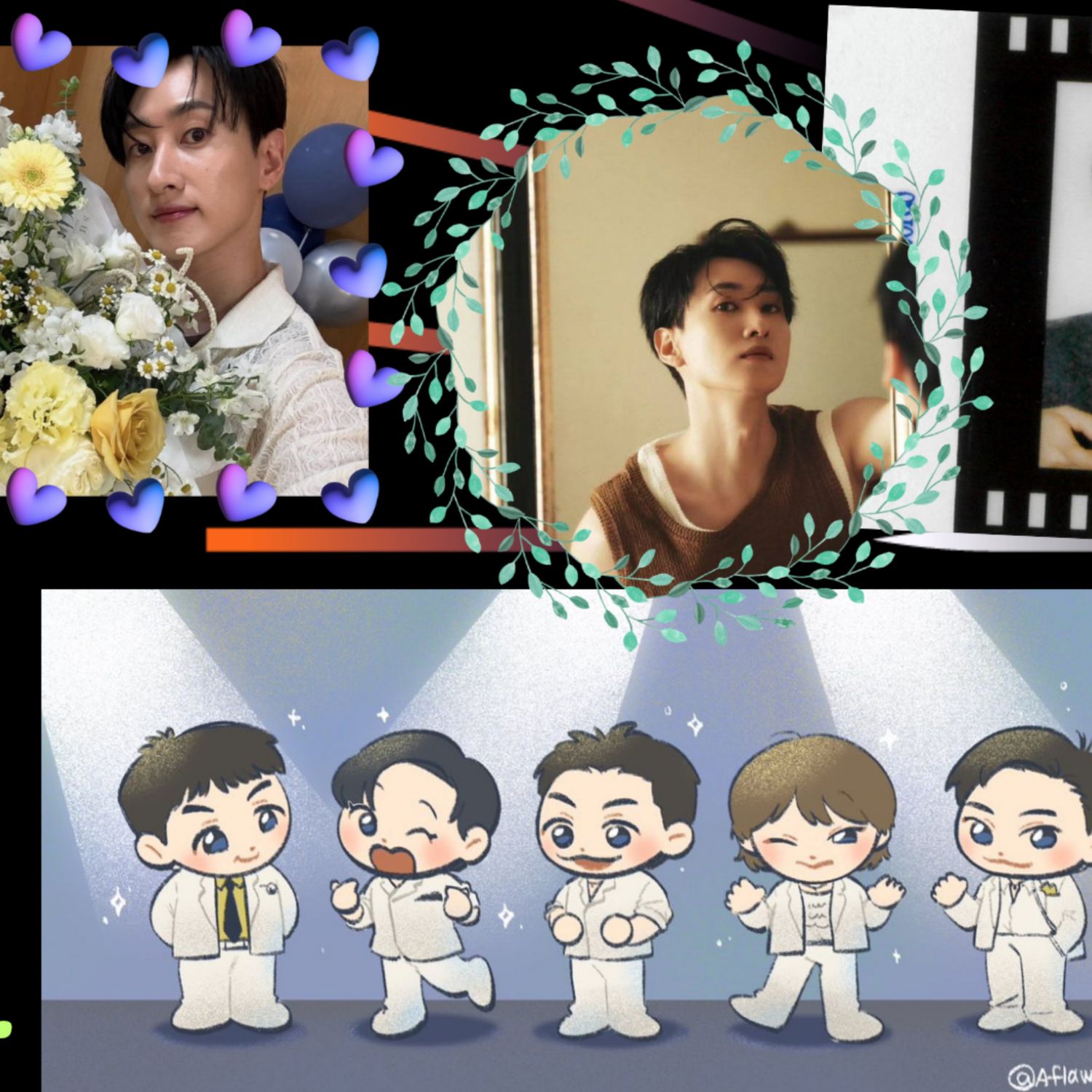 Behind-the-scenes cut of Eunhyuk (Super Junior)