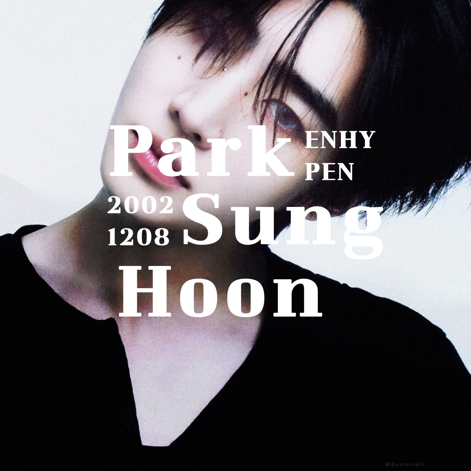 Latest photo of Sunghoon (ENHYPEN)