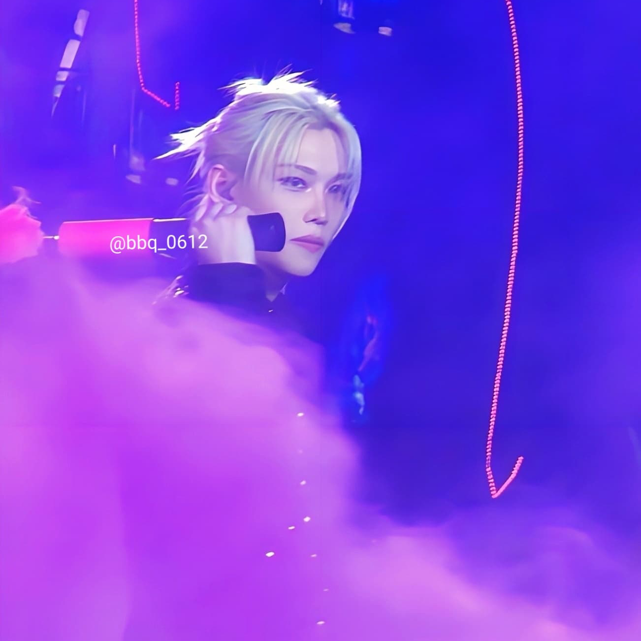 Recent activity shot of Felix (Stray Kids)