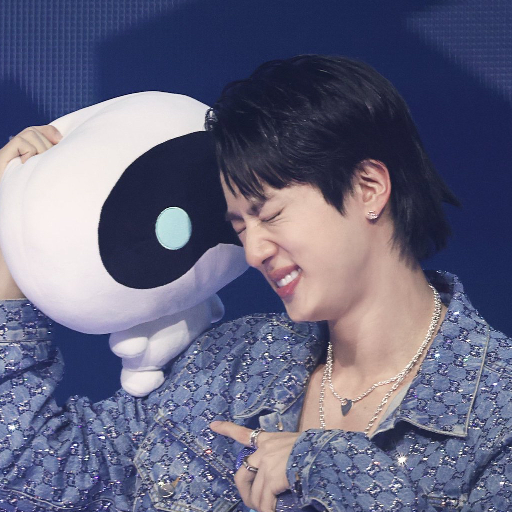 Recent activity shot of Jin (BTS)