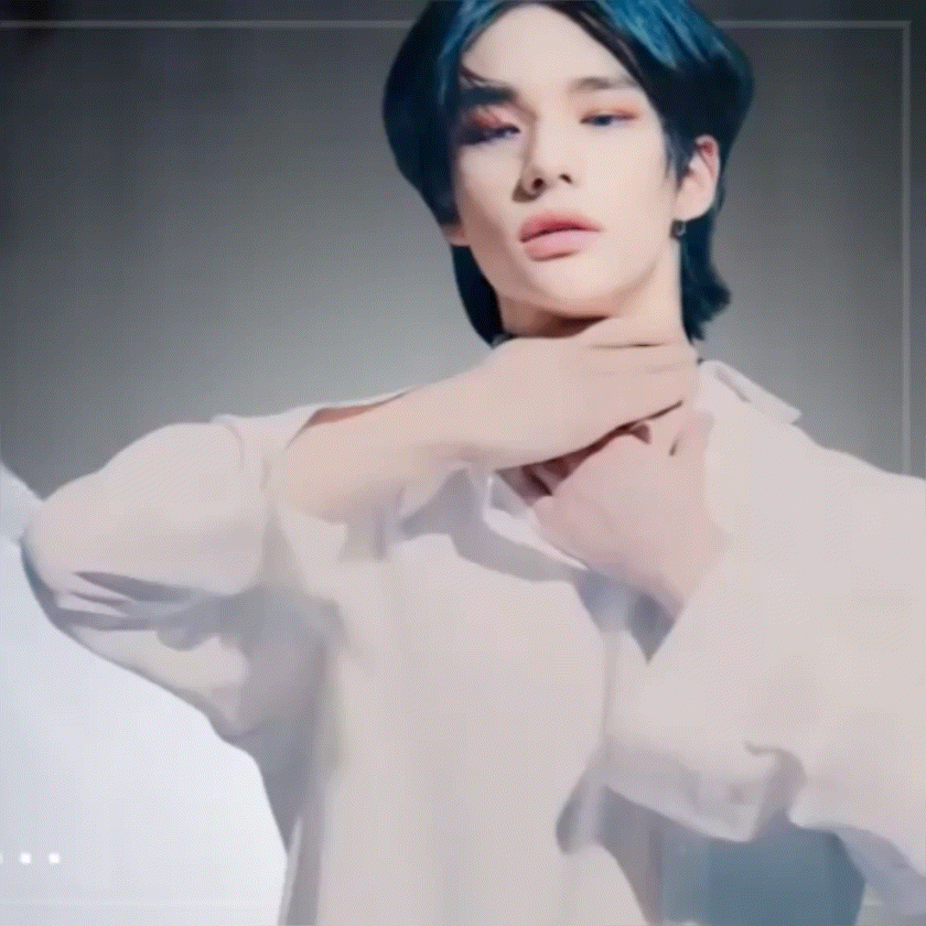Behind-the-scenes cut of Hyunjin (Stray Kids)