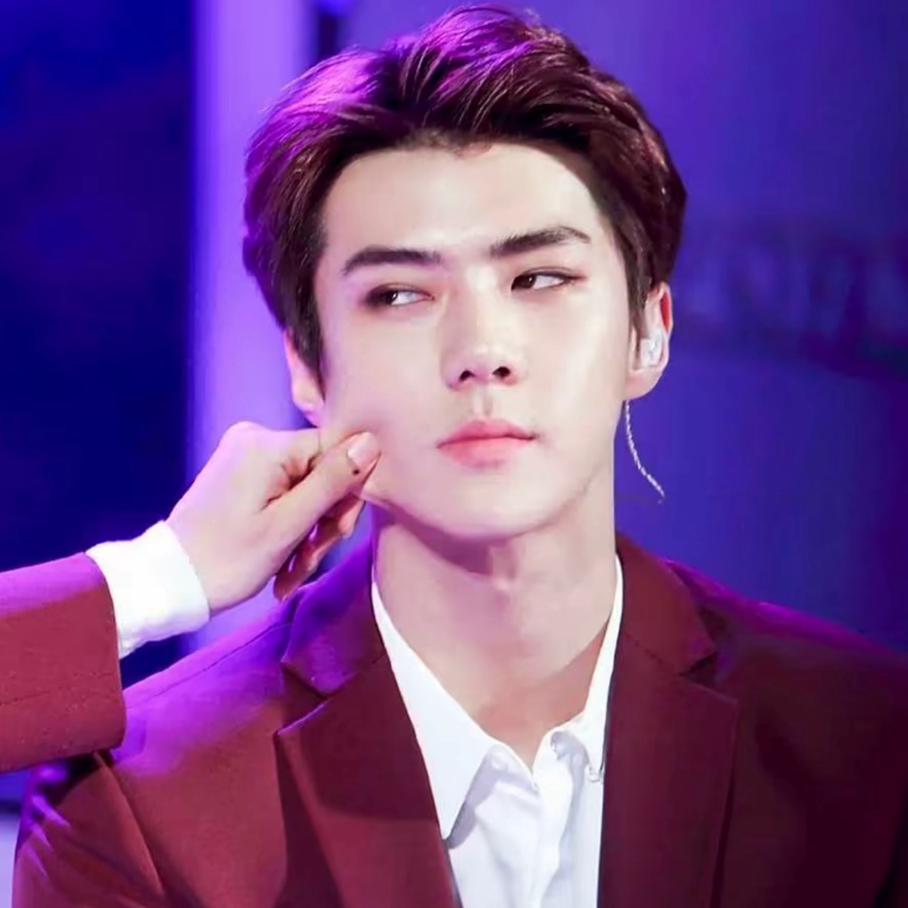 A moment captured by Sehun (EXO)'s fan