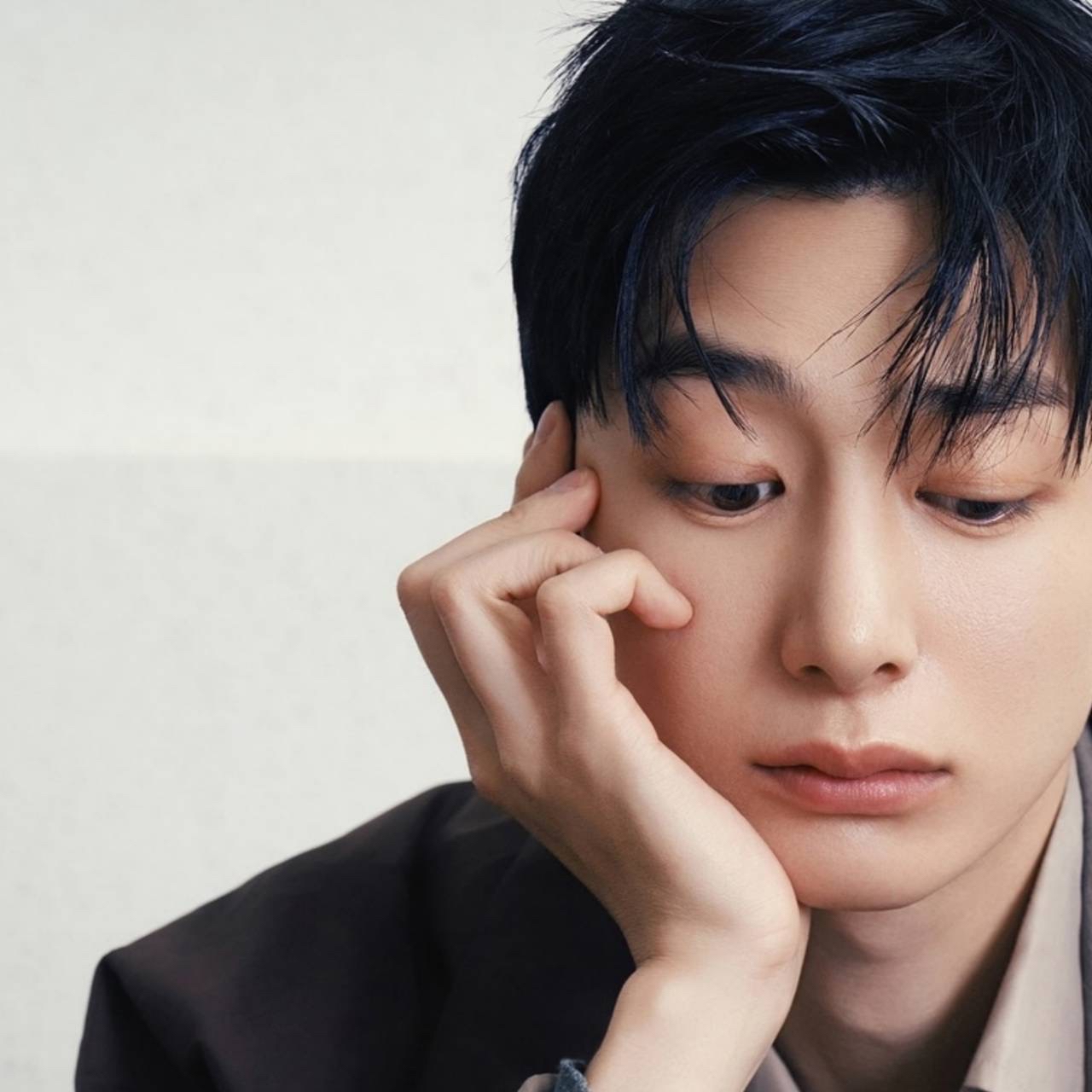 A moment captured by Hyungwon (MONSTA X)'s fan