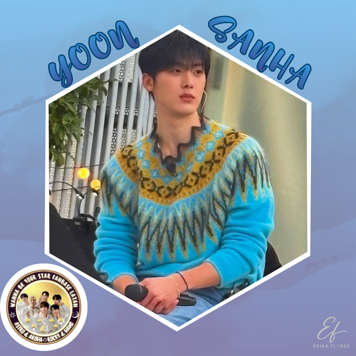 A moment captured by Sanha (ASTRO)'s fan