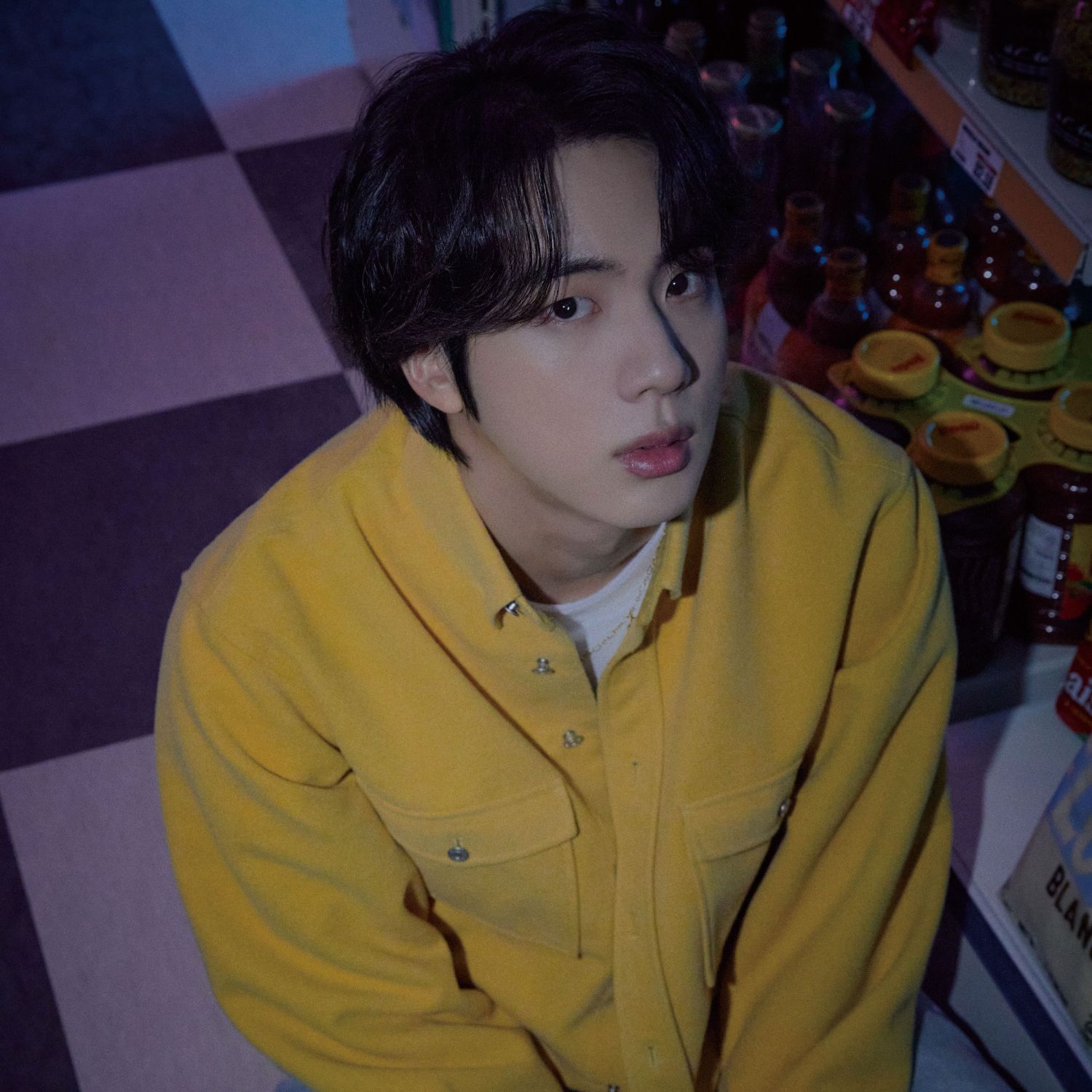 A moment captured by Jin (BTS)'s fan