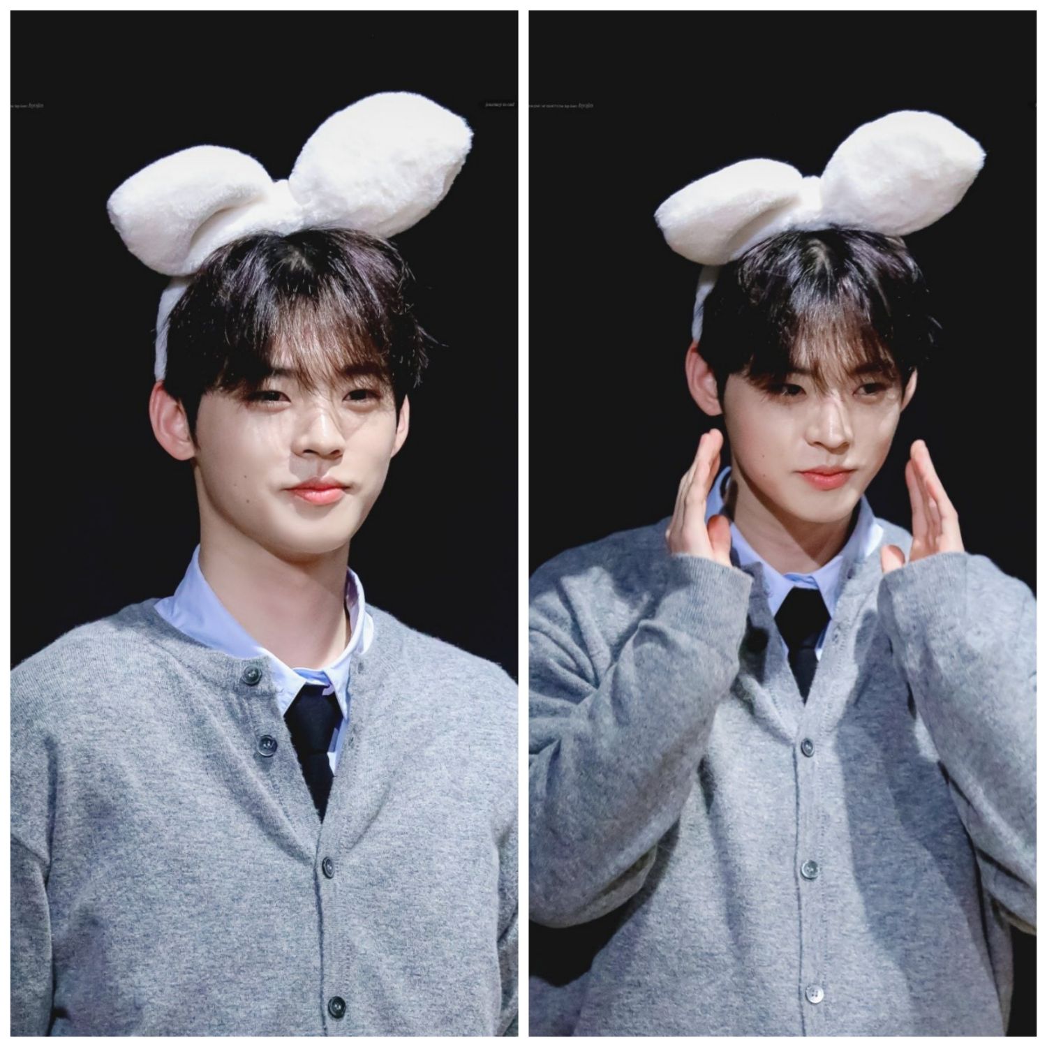 A moment captured by Hyojin (ONF)'s fan