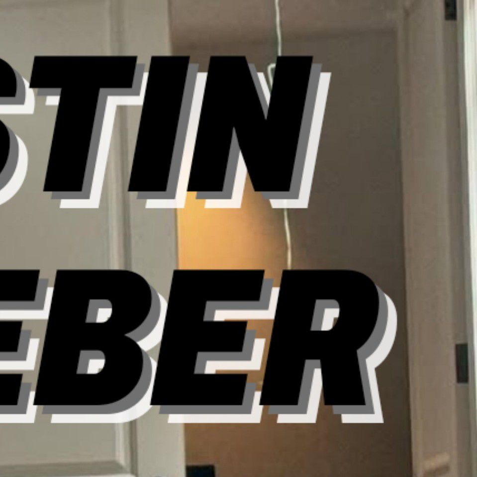 Recent activity shot of Justin Bieber