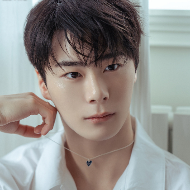 Recent activity shot of Moonbin (ASTRO)