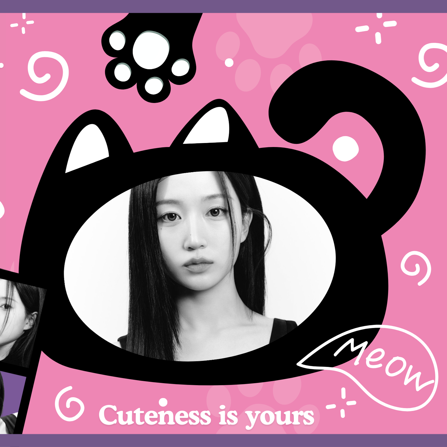 A moment captured by Haewon (NMIXX)'s fan