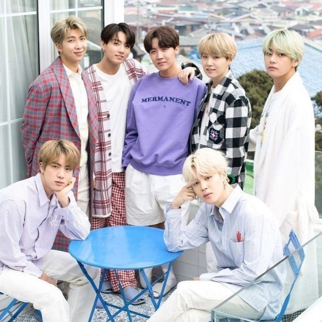 防彈少年團粉絲拍下的瞬間