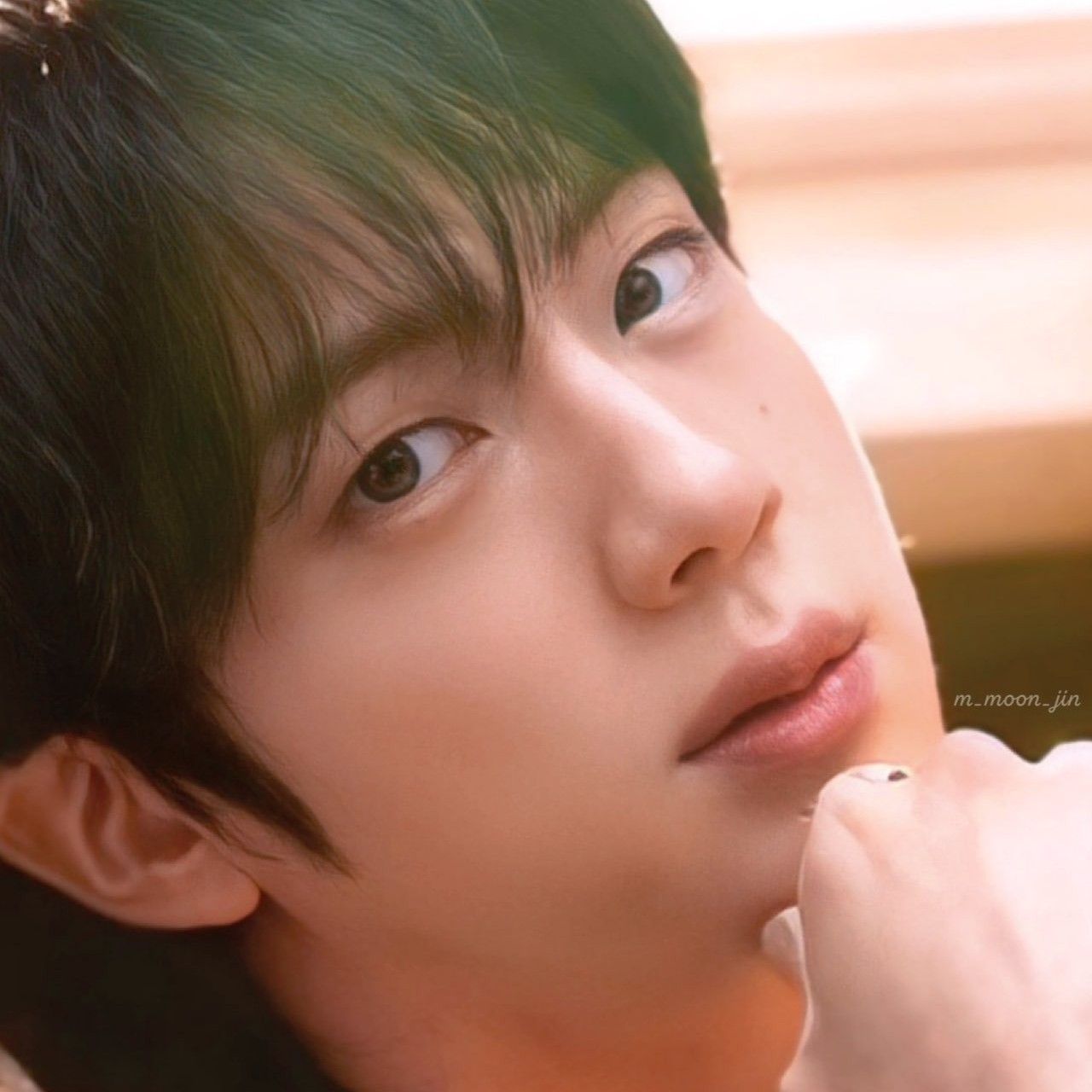 A moment captured by Jin_BTS's fan
