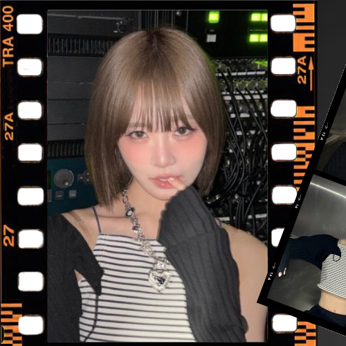 Behind-the-scenes cut of Iida Shizuku (ME:I)