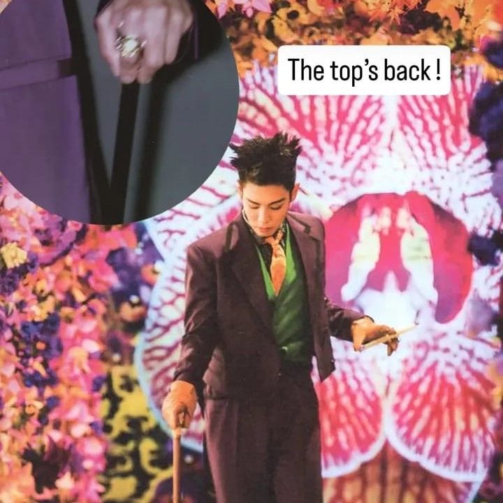 Recent activity shot of T.O.P