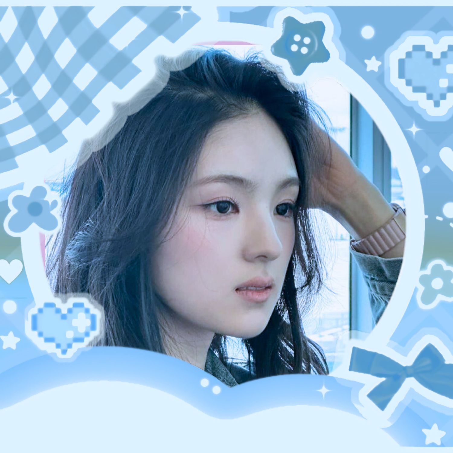 A moment captured by Gyubin's fan