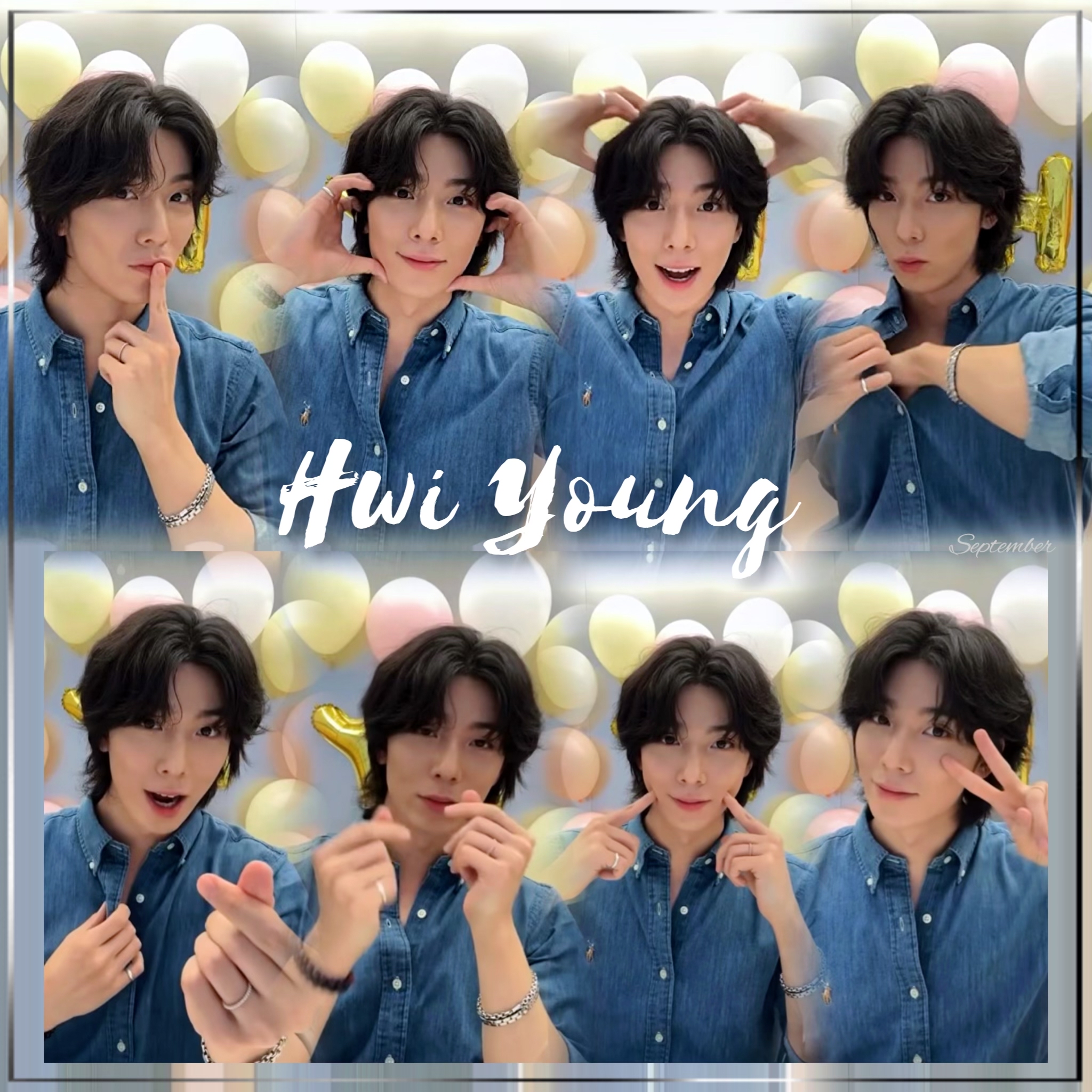Recent activity shot of Hwiyoung (SF9)