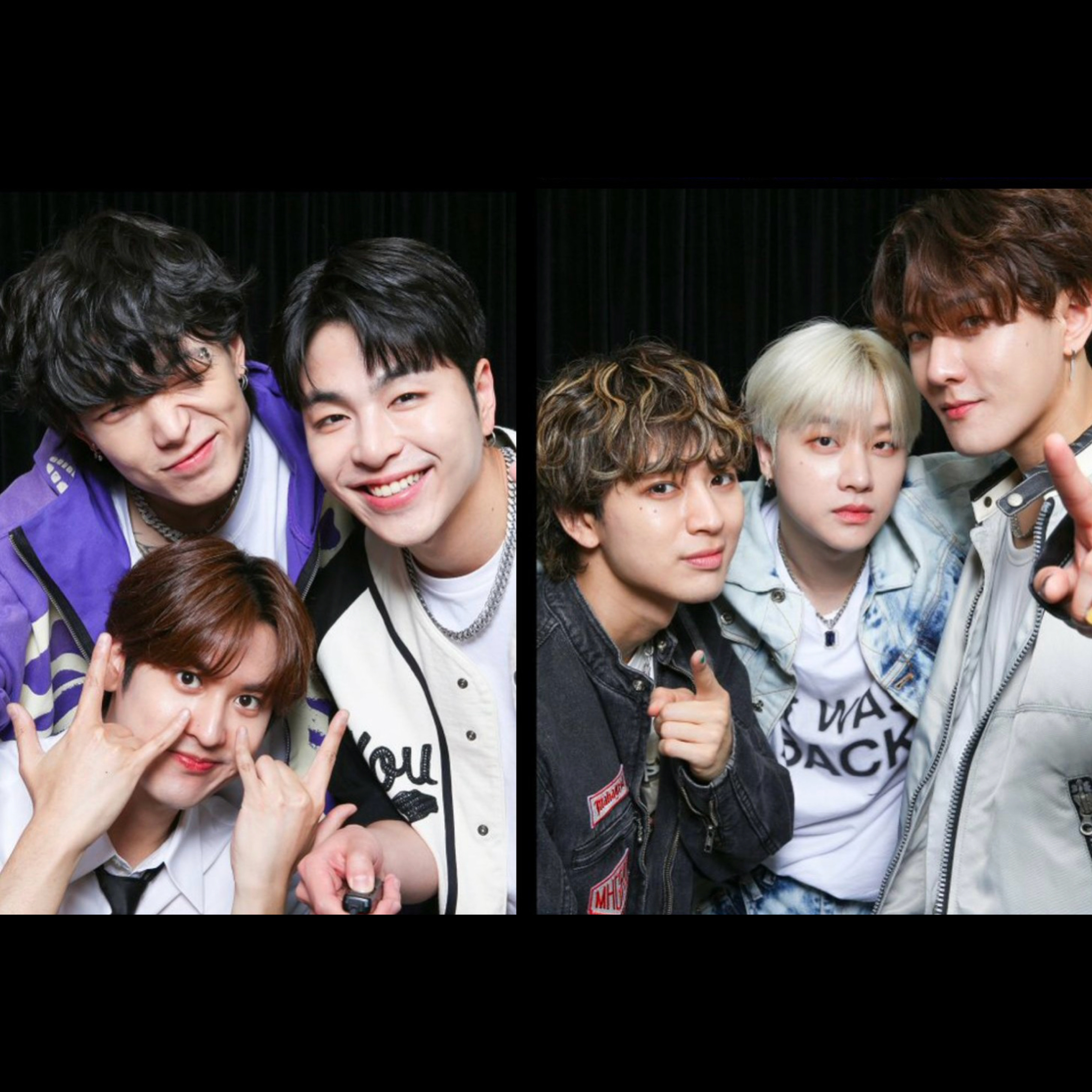 iKONの舞台裏ショット