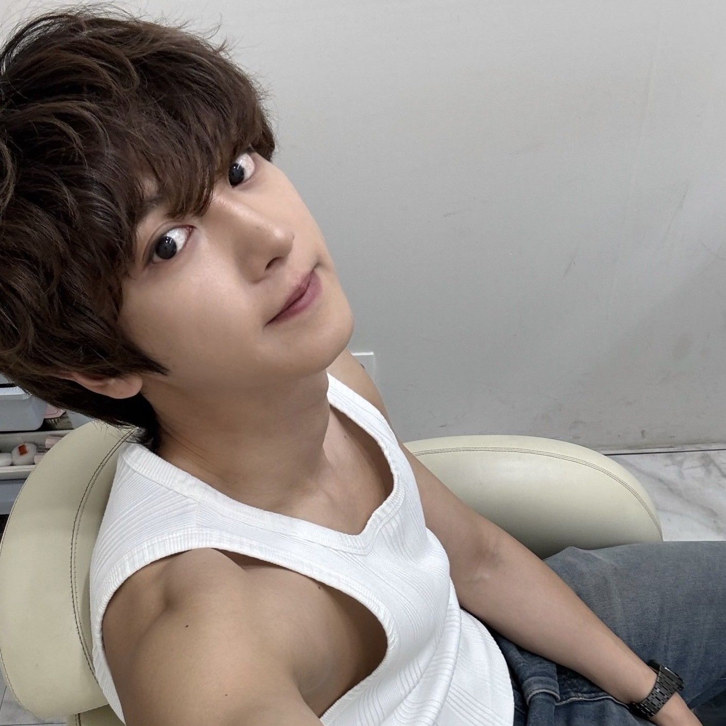 A moment captured by Chanyeol (EXO)'s fan