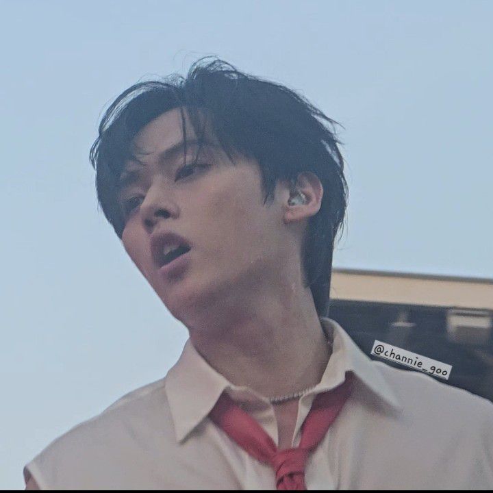 A moment captured by Lee Know (Stray Kids)'s fan