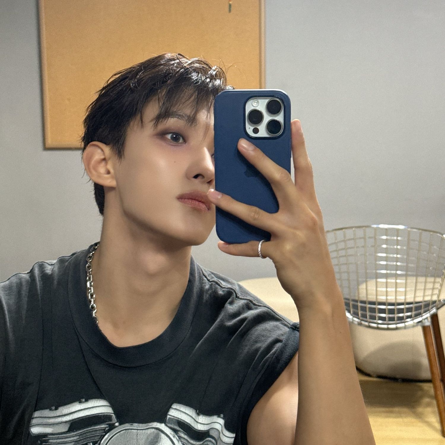 A moment captured by SEVENTEEN's fan