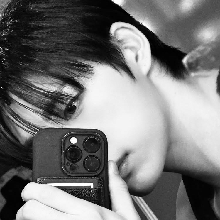 Behind-the-scenes cut of Lim Jimin (JUST B)