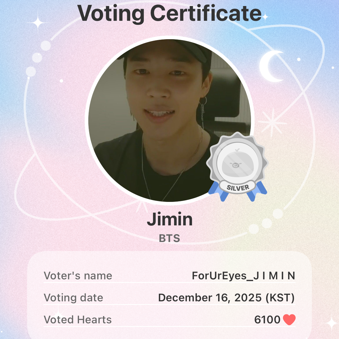 지민 (방탄소년단)의 비하인드 컷