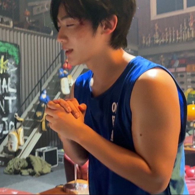 A moment captured by Kim Yohan (WEi)'s fan