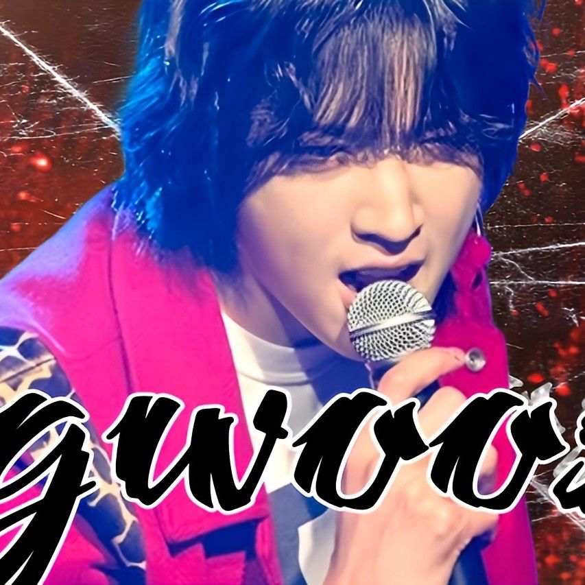 A moment captured by Wooseok (PENTAGON)'s fan