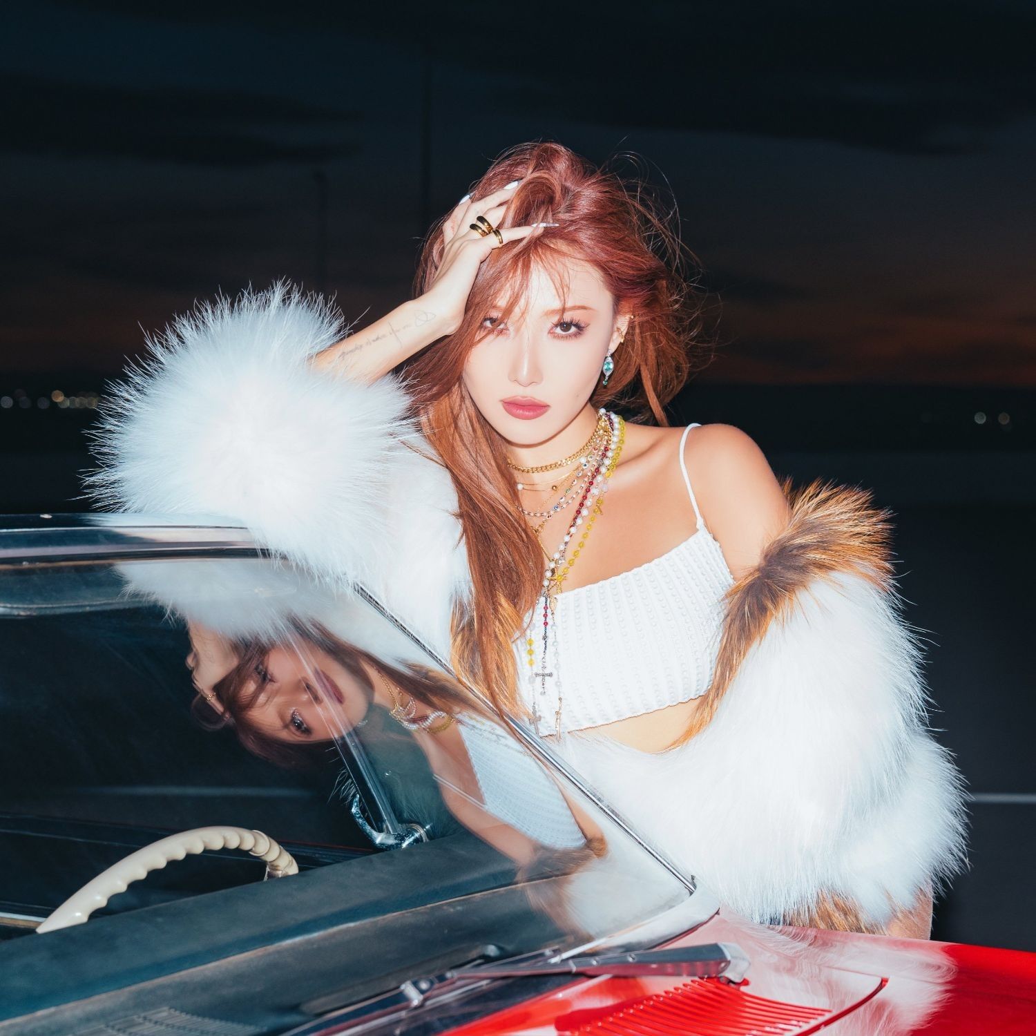 华莎 (MAMAMOO)粉丝拍下的瞬间