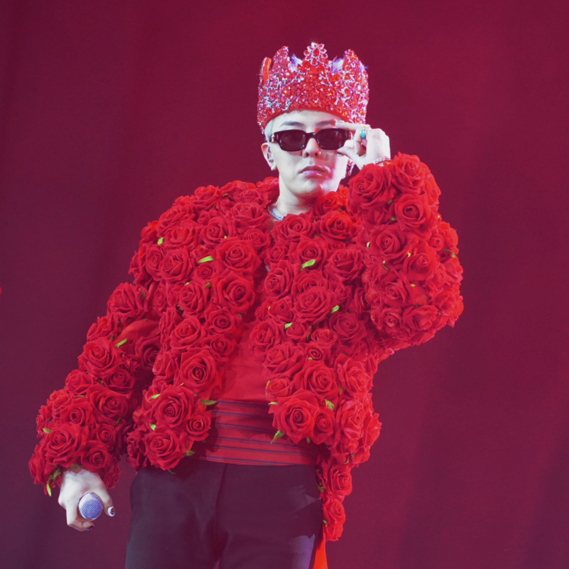 A moment captured by G-DRAGON (BIGBANG)'s fan