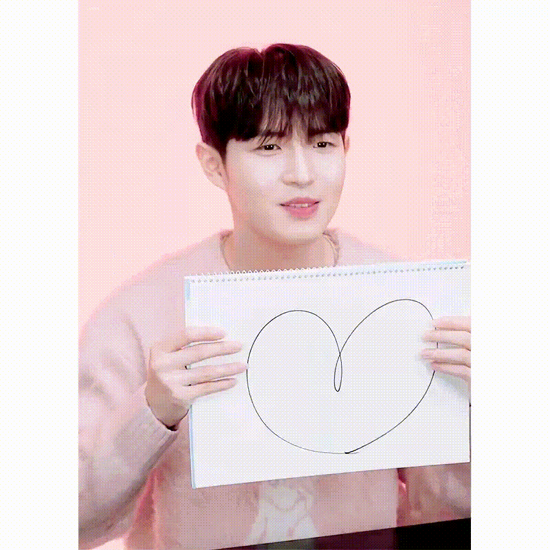 Behind-the-scenes cut of Kim Jaehwan