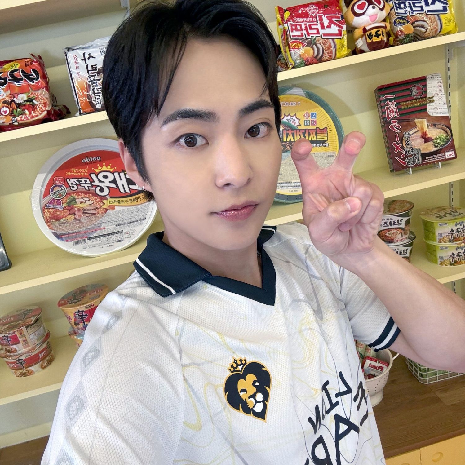 A moment captured by Xiumin (EXO)'s fan