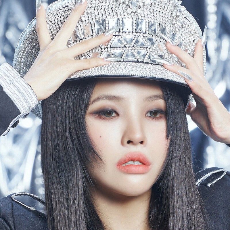 A moment captured by Soyeon (i-dle)'s fan