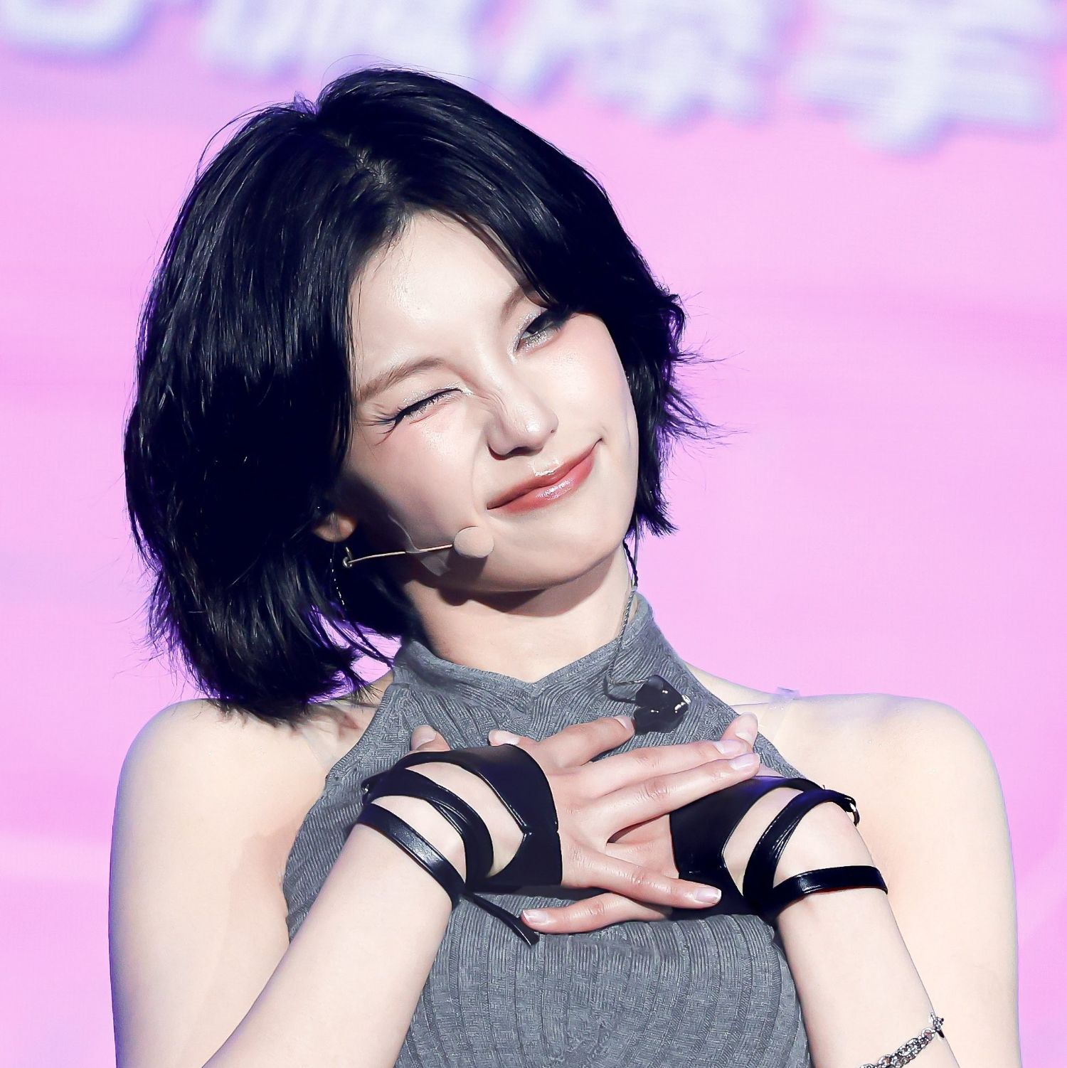 A moment captured by Yeji (ITZY)'s fan
