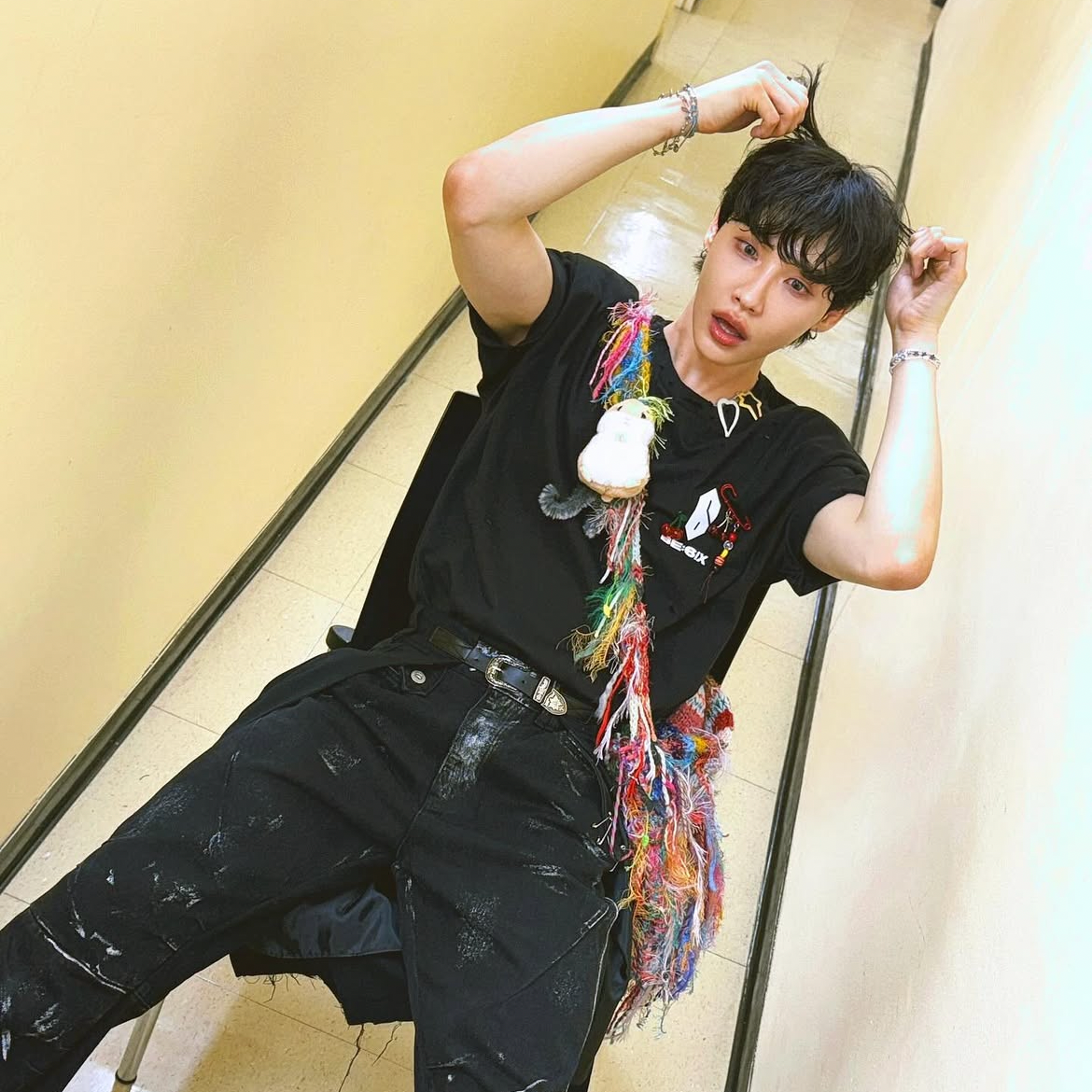 A moment captured by Jeon Woong (AB6IX)'s fan