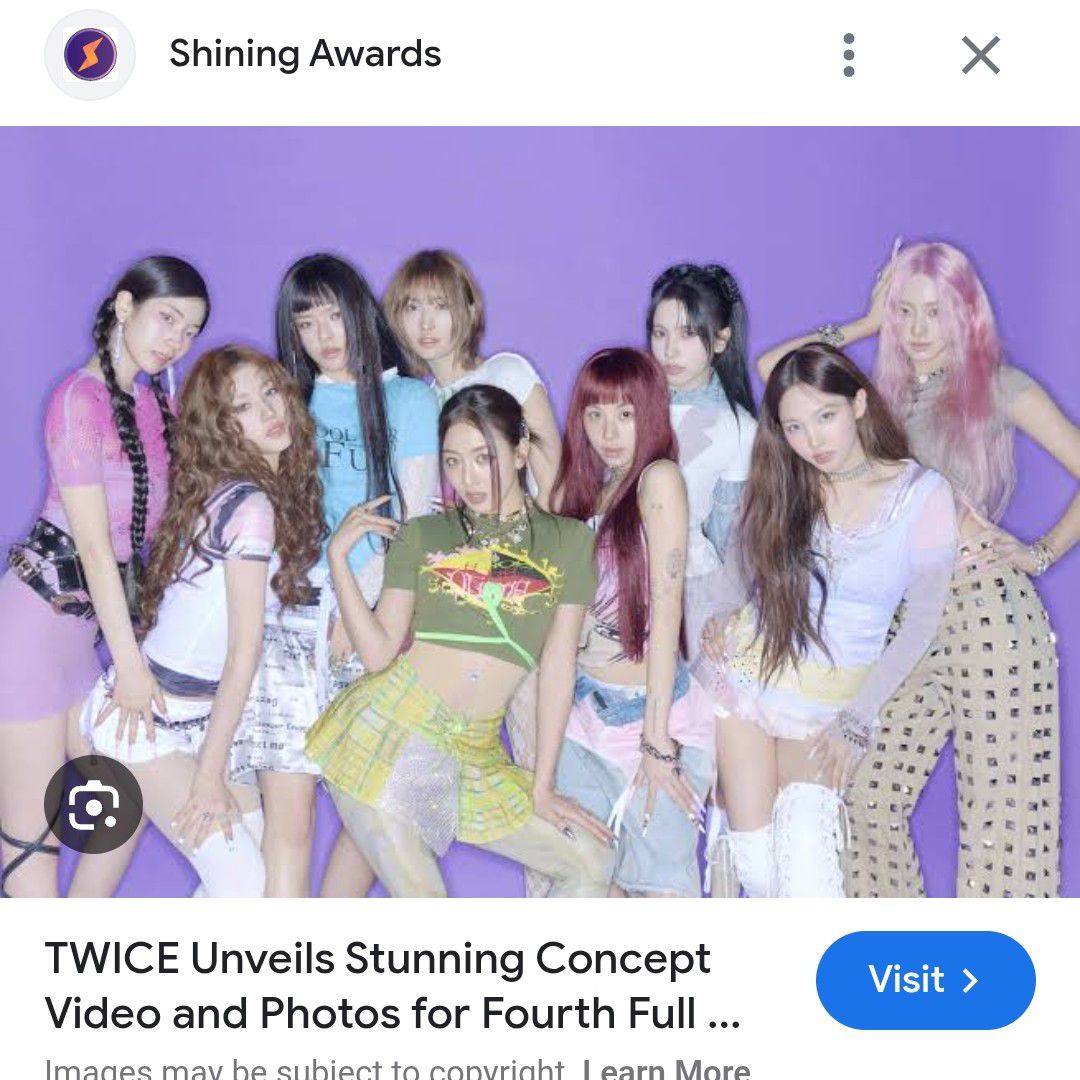 Behind-the-scenes cut of TWICE