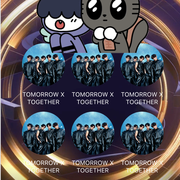 TOMORROW X TOGETHER粉絲拍下的瞬間