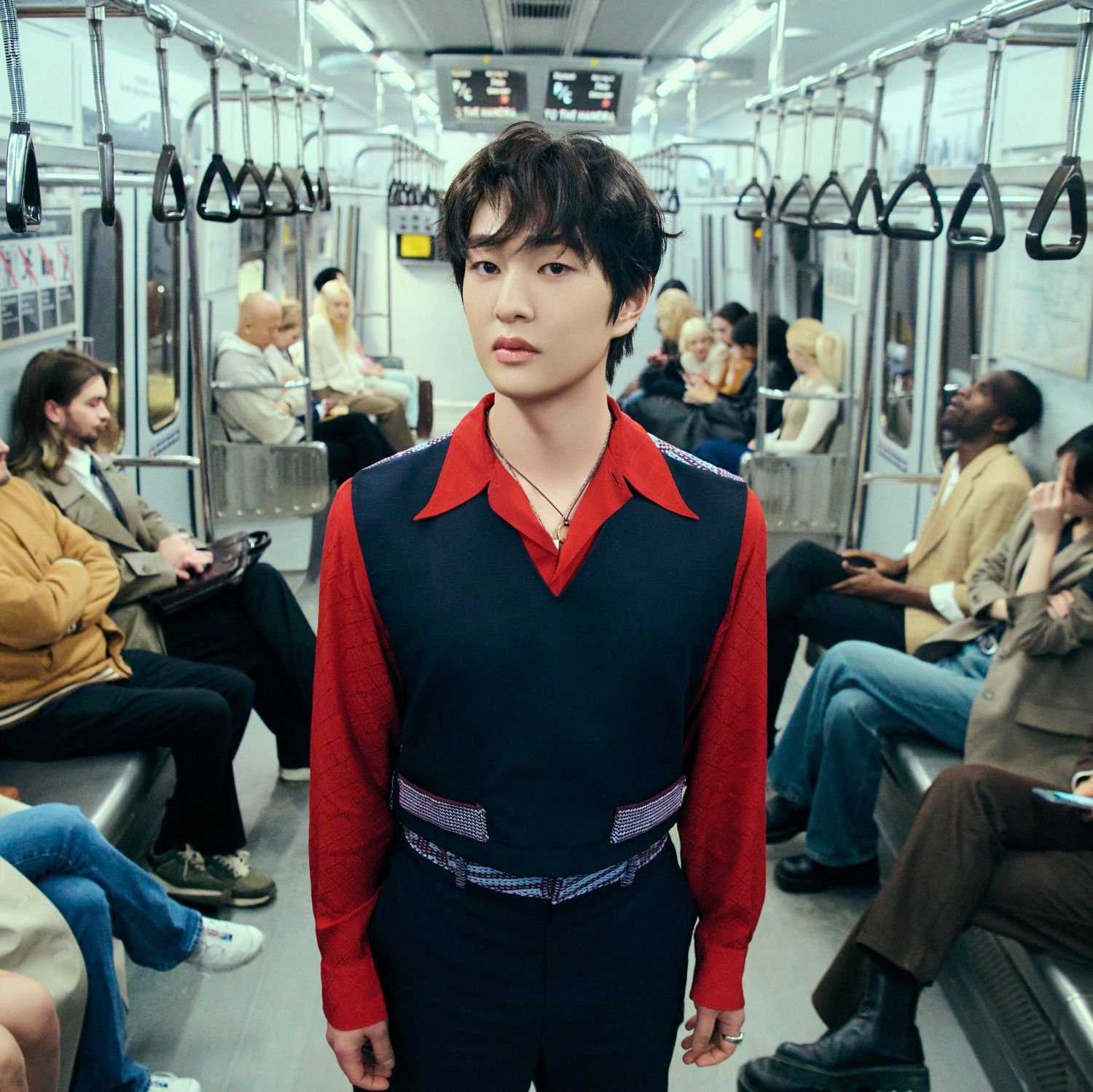 A moment captured by Onew (SHINee)'s fan