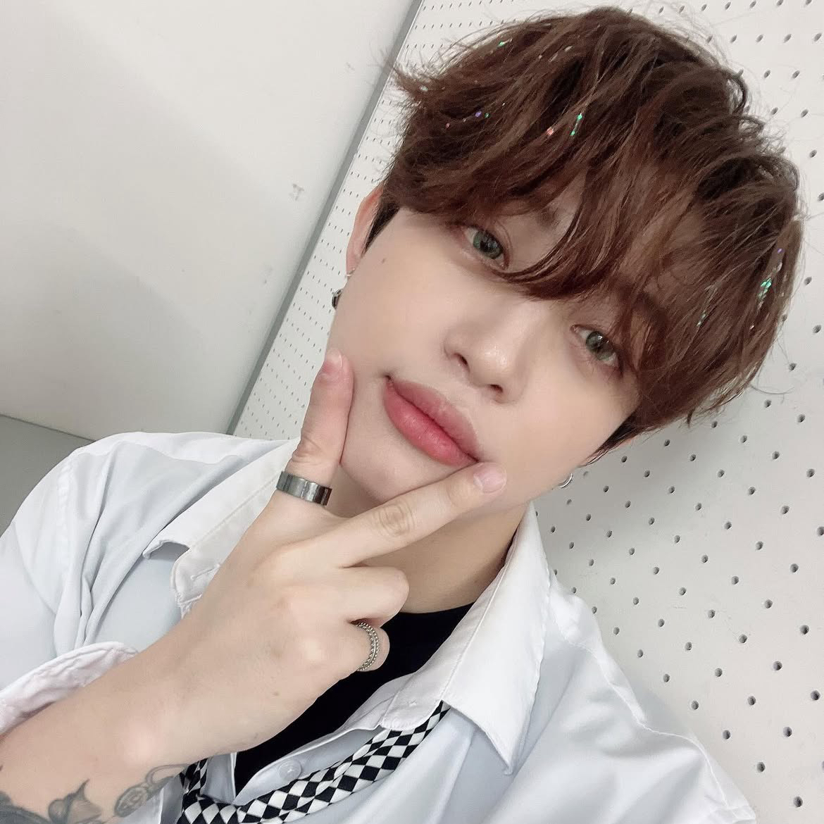 Recent activity shot of Jinhoo (UP10TION)