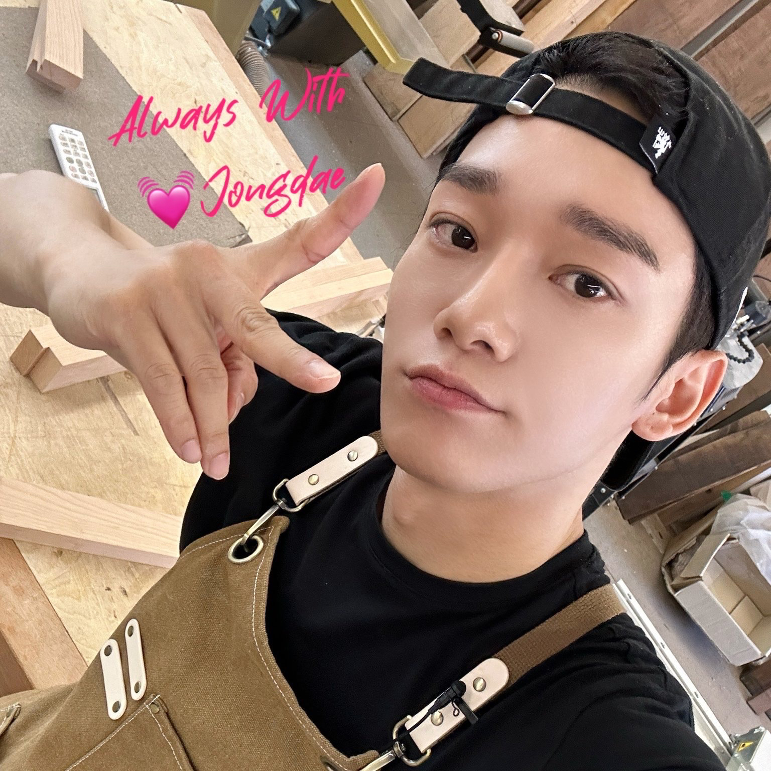 A moment captured by Chen (EXO)'s fan
