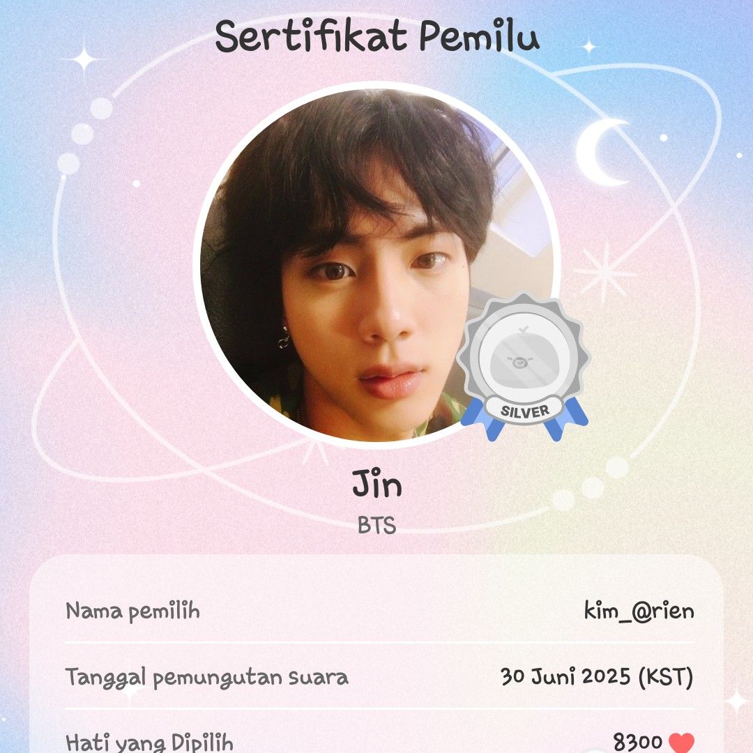 Momen yang diabadikan oleh penggemar Jin (BTS)