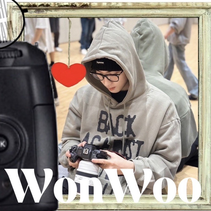 Recent activity shot of Wonwoo (SEVENTEEN)