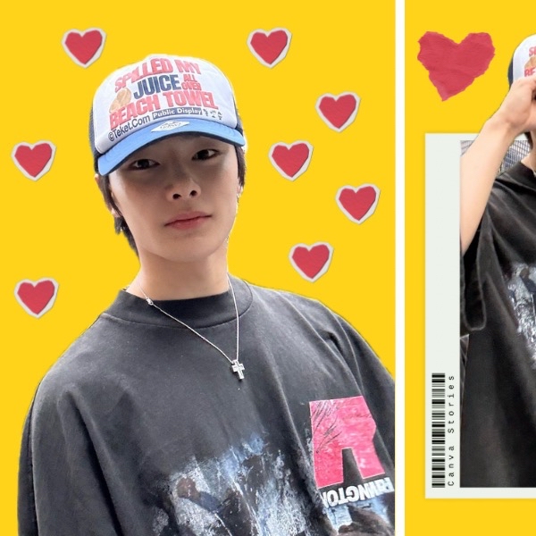 A moment captured by I.N (Stray Kids)'s fan