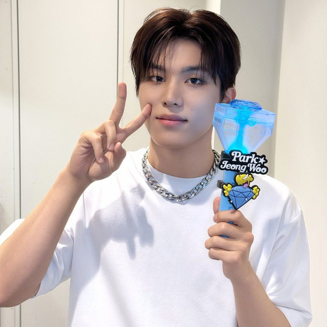 A moment captured by Park Jeongwoo (TREASURE)'s fan