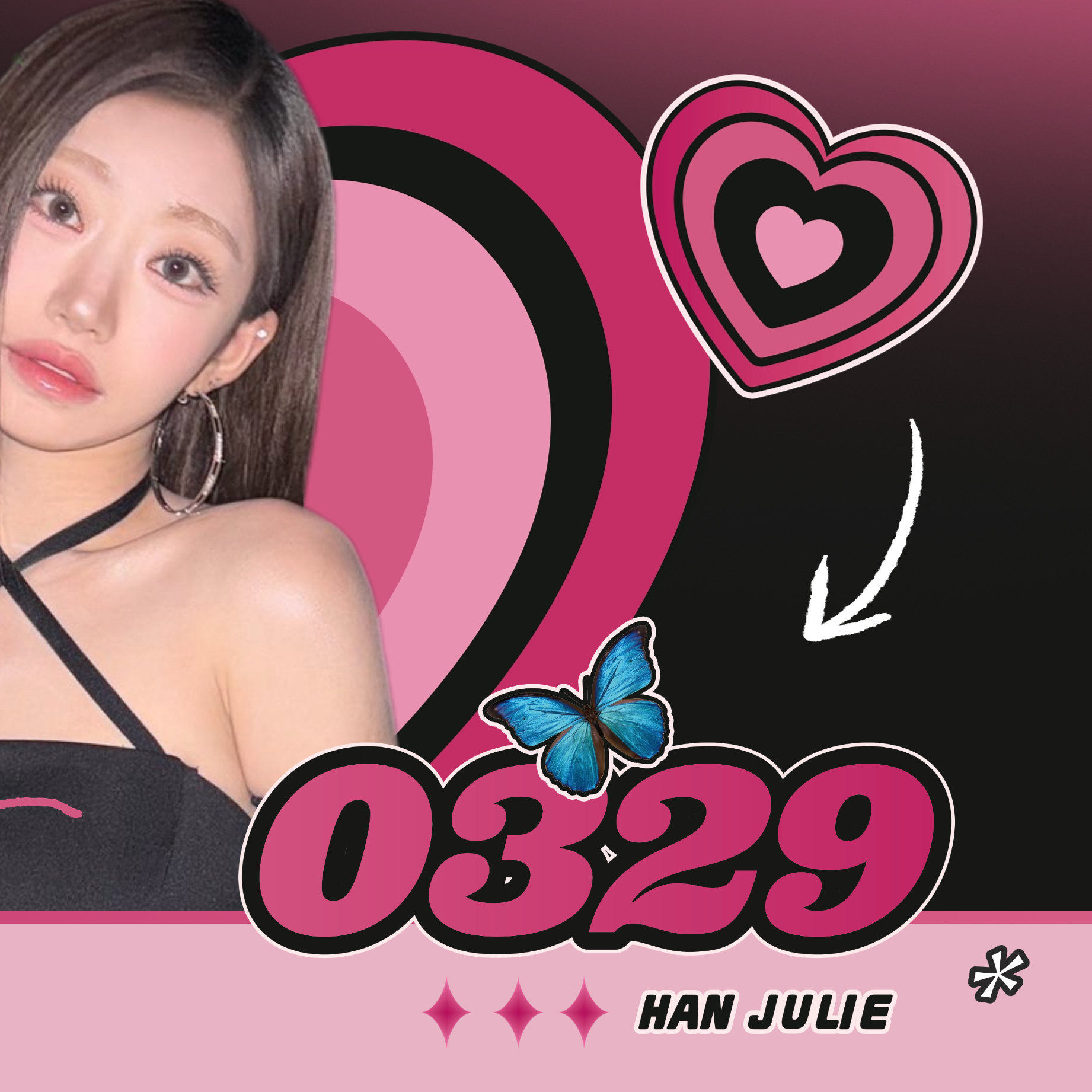 A moment captured by Julie (KISS OF LIFE)'s fan