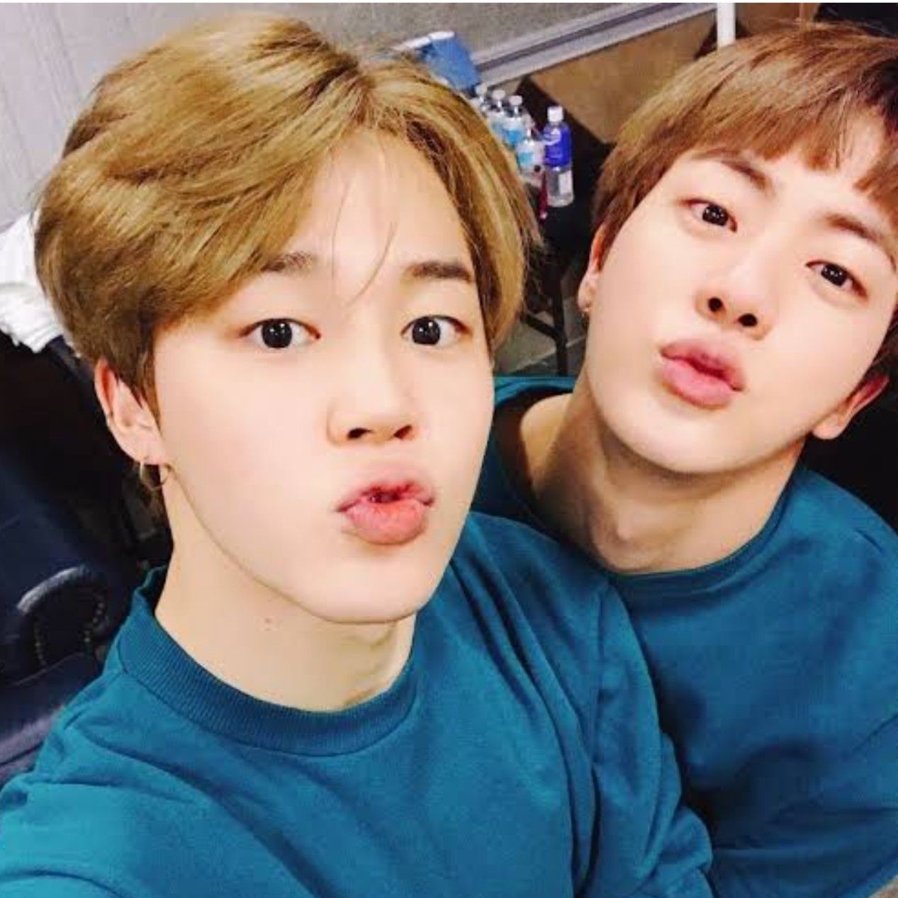 Recent activity shot of Jin (BTS)
