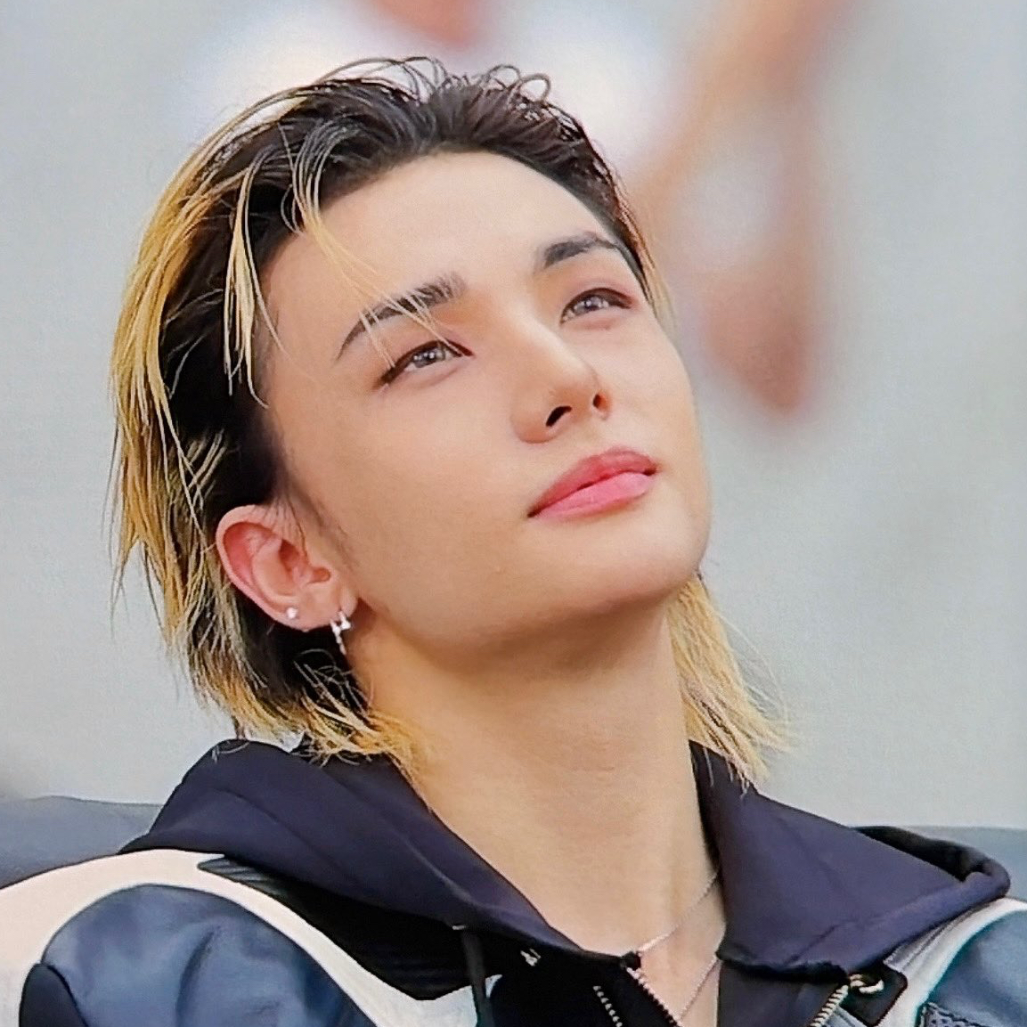 Recent activity shot of Hyunjin (Stray Kids)