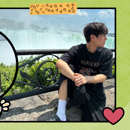 Recent activity shot of Seungmin (Stray Kids)