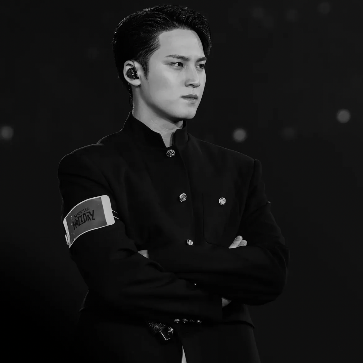 Recent activity shot of Mingyu (SEVENTEEN)