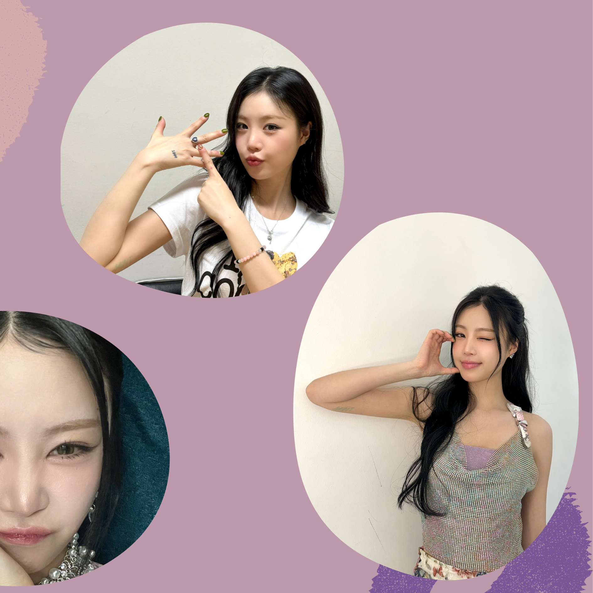 A moment captured by Soojin's fan