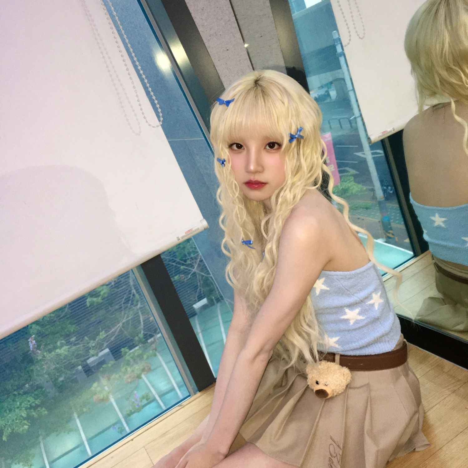 Behind-the-scenes cut of Yuqi (i-dle)